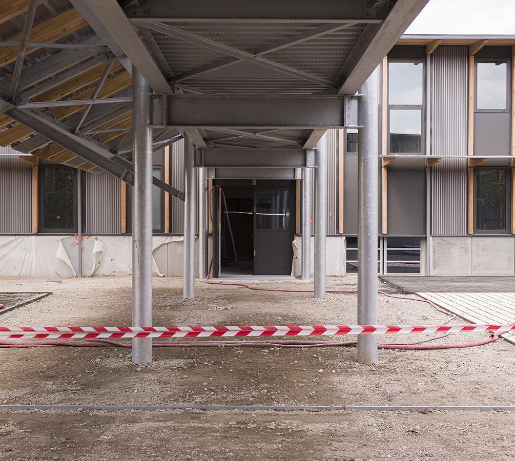 Lycée en construction