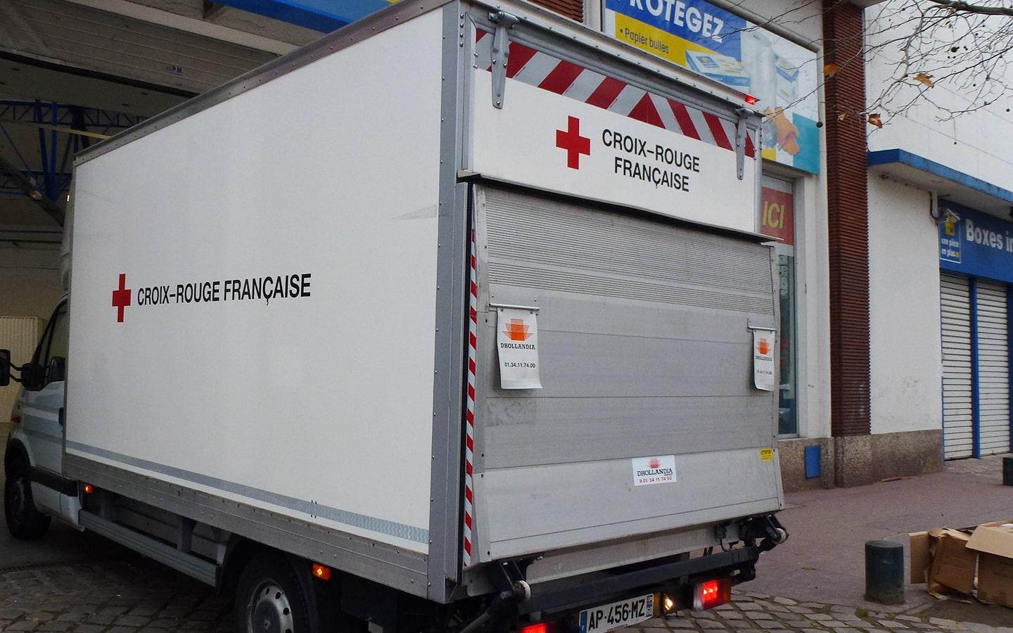Camion de la Croix-Rouge