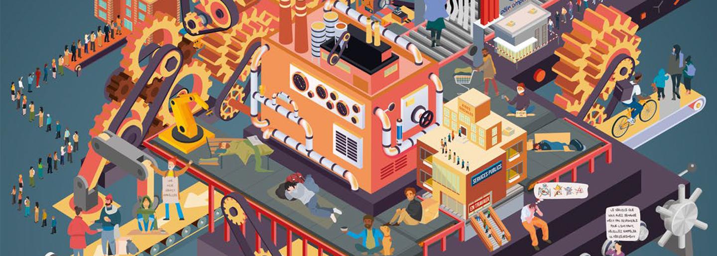 Visuel rapport pauvreté