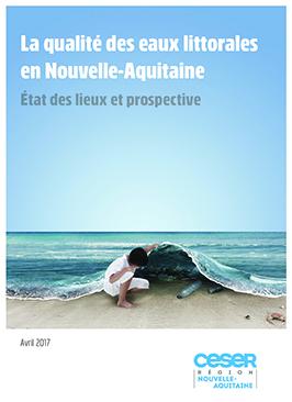 Couverture du rapport "Qualité des eaux littoral en Nouvelle-Aquitaine"