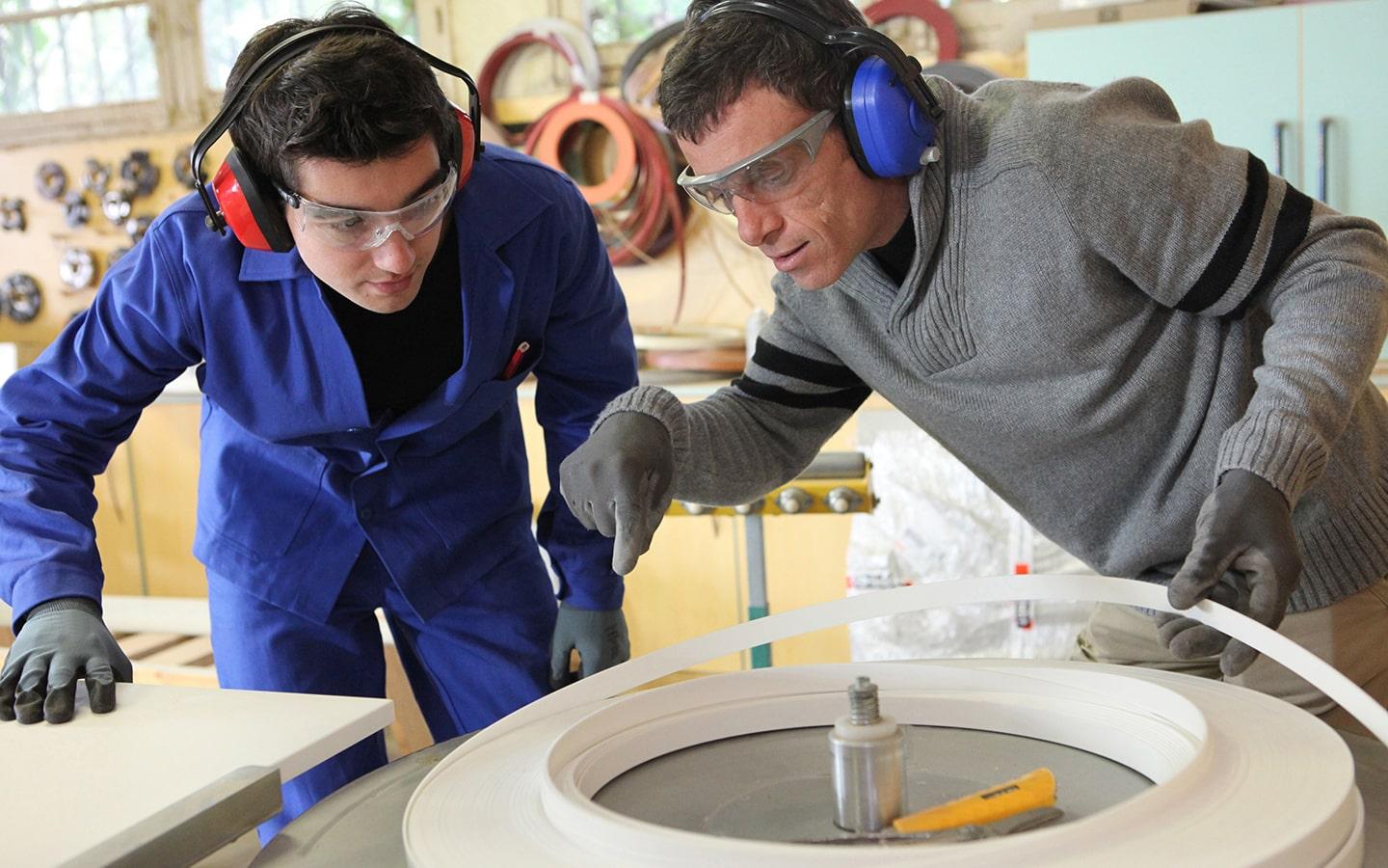 Jeune apprenti qualification