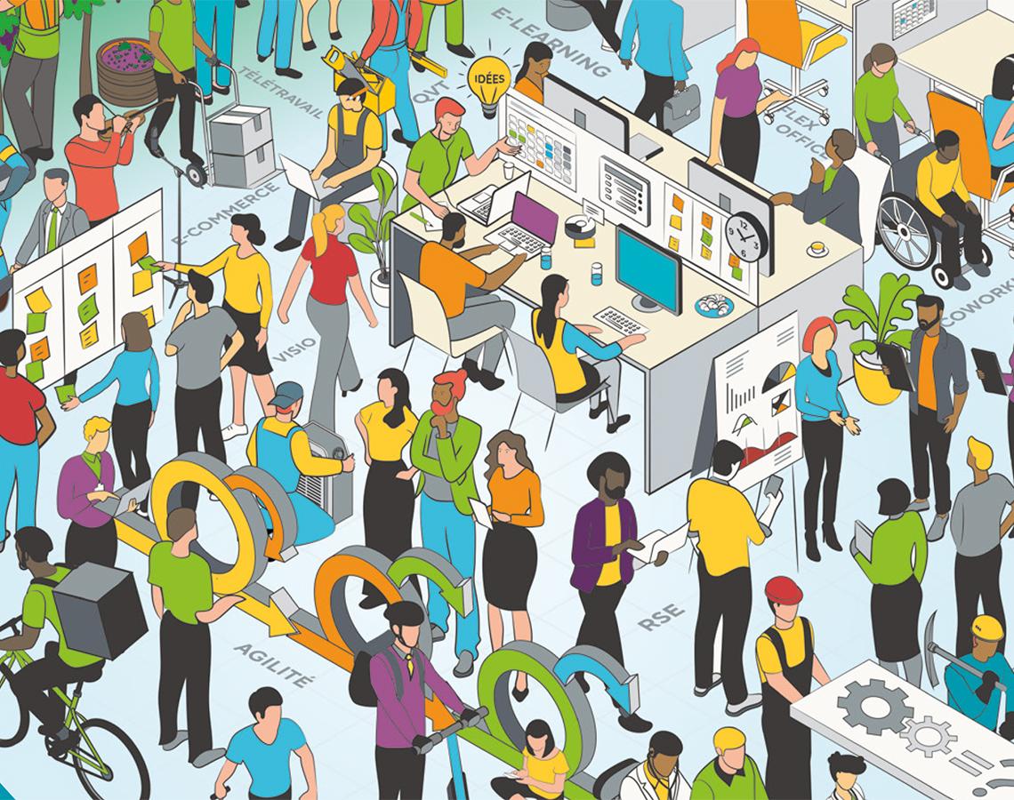 Visuel Rapport CESER sur le Travail