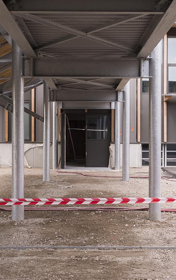Lycée en construction